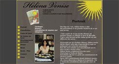 Desktop Screenshot of helenavenise.fr